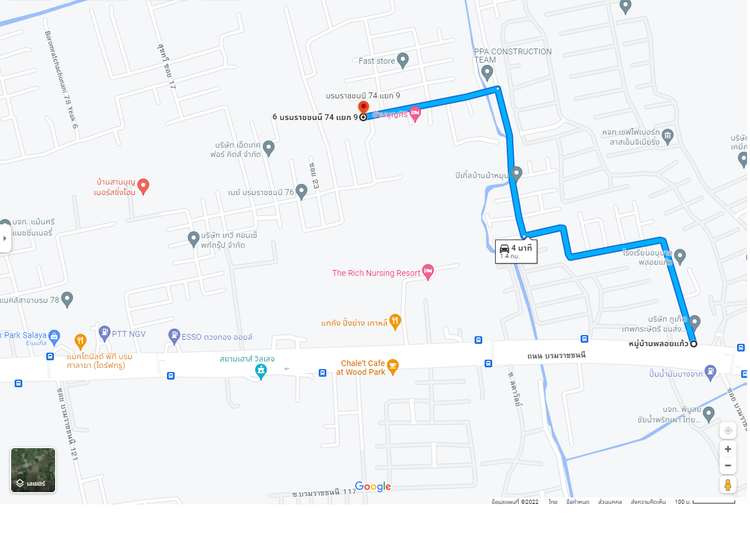 ขาย ที่ดิน บรมราชชนนี 74 แยก 9 แขวงศาลาธรรมสพน์ เขตทวีวัฒนา 47 ตารางวา, ภาพที่ 4