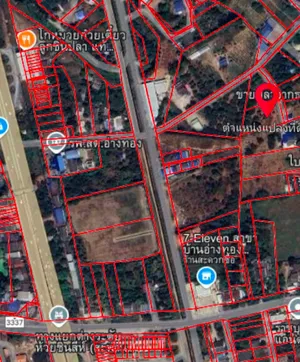 ที่ดินเปล่า 1 ไร่ 32 ตรว. อ.อ่างทอง จ.ราชบุรี ใกล้แยกห้วยชินสีห์
