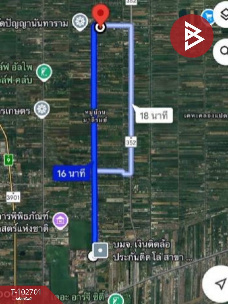 ขายที่ดินพร้อมสิ่งปลูกสร้าง เนื้อที่ 1 ไร่ 8 ตารางวา คลองหลวง ปทุมธานี, ภาพที่ 4