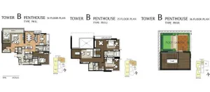 Call : 081-821-4826 Luxury Condo Aguston Sukhumvit 22 Penthouse 3 ชั้น 4 ห้องนอน 4 ห้องน้ำ ชั้น 34-36 Rooftop Garden ส่วนตัว ตกแต่งครบ