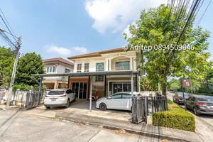ขายบ้านเดี่ยว ภัสสร 19 วัชรพล-วงแหวน 53 ตร.ว. 3 ห้องนอน 2 ห้องน้ำ หลังมุมซอยต้นๆของโครงการ ตกแต่งเป็น Home Office มีเครื่องใช้สำนักงานพร้อมใช้ 