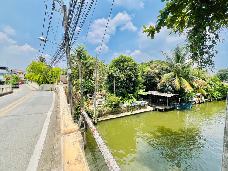 ที่ดิน ใกล้ตัวเมือง ติดคลองน้ำใส ในแหล่งร้านค้า ร้านอาหารหรู ราชพฤกษ์, ภาพที่ 4