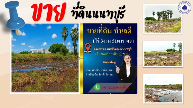 ขายที่ดิน ทำเลดี นนทบุรี , ภาพที่ 4