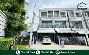 ทาวน์โฮม 3 ชั้น บ้านกลางเมือง รัชดา - วงศ์สว่าง หลังริม 