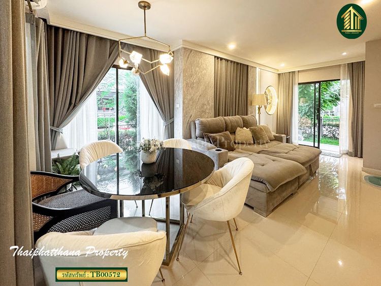 ขายบ้านแฝดลุมพินี ทาวน์เพลส พระราม 2 - ท่าข้าม  ตกแต่งพร้อมเข้าอยู่  , ภาพที่ 4