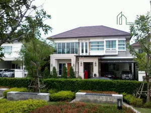 ขายด่วนบ้านเดี่ยว บางกอก บูเลอวาร์ด เทพารักษ์-วงแหวน หน้าบ้านไม่ชนใคร