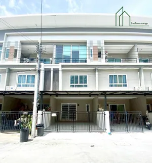 ทาวน์โฮม 3 ชั้น หมู่บ้าน วิชั่นสมาร์ทไลฟ์ บ้านพร้อมอยู่ ทำเลดี นนทบุรี ใกล้สถานีรถไฟฟ้าบางพลู 