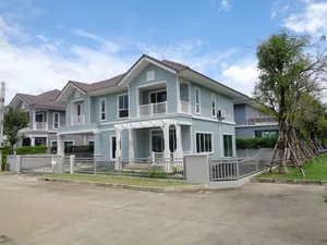 🚩 บ้านเดี่ยว 82 ตารางวา ติดสระน้ำ ในโครงการ บุราสิริ ปัญญาอินทรา สภาพใหม่ ยังไม่เคยเข้าอยู่