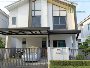 บ้านเดี่ยวหมู่บ้าน SENSE บางนา-สุวรรณภูมิ สไตล์สแกนดิเนเวียน ถนนกิ่งแก้ว 