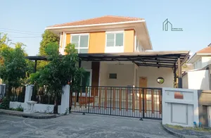 บ้านเดี่ยวหลังมุม เพอร์เฟค พาร์ค สุวรรณภูมิ เฟส 2 ถนนร่มเกล้า ฟรีโอน 