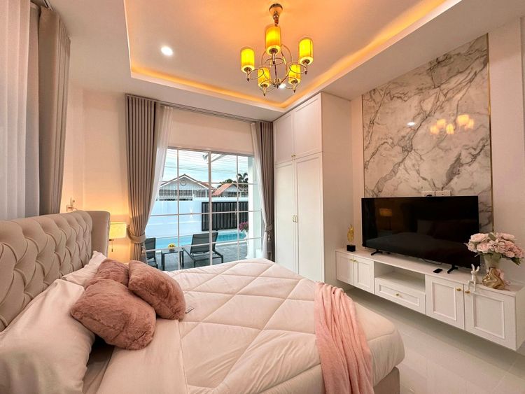 ขายบ้านเดี่ยวพร้อมเข้าอยู่ + สระว่ายน้ำ พัทยา, ภาพที่ 4