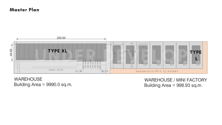FOR SALE/RENT: Brand New Small-Scale Warehouse/Factory with Office Near, ภาพที่ 4