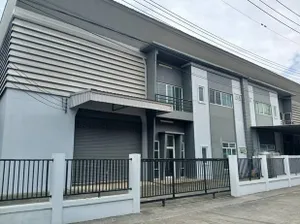  ให้เช่าและ ขาย โกดังแฝด พร้อมพื้นที่สำนักงาน ลำลูกกา คลอง 8 ปทุมธานี