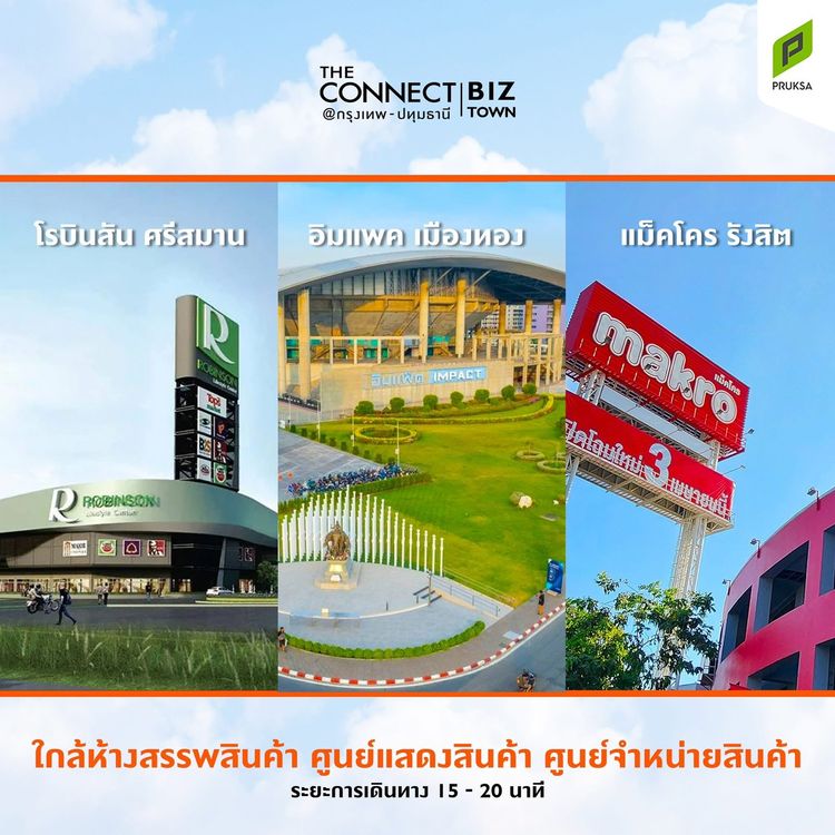 ขาย อาคารพาณิชย์ ในโครงการ เดอะ คอนเนค บิซทาวน์ กรุงเทพ-ปทุมธานี2, ภาพที่ 4