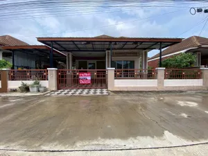 บ้านให้เช่า มีเฟอร์นิเจอร์ เครื่องใช้ไฟฟ้า หมู่บ้านเดอะปาล์ม พลาบีช (The Palm Phala Beach)  2 นอน 2 น้ำ 1 ห้องครัว 1 ที่จอดรถ เนื้อที่ 56 ตารางวา
