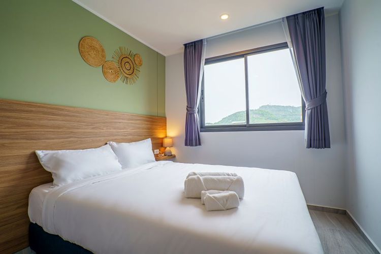 Sale NOON Village - Tower 2 Condominium Modern 2-Bedroom in Chalong,, ภาพที่ 4