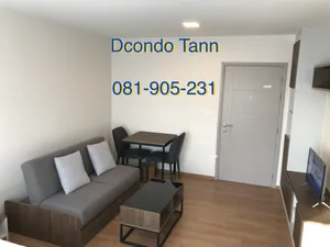 For Sale : Dcondo Tann-Charan : MRT Bangkunnon  : Studio 27.3 sq m.  Brand new, Fully furnished