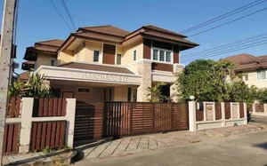 บ้านเช่าดอนเมือง บ้านเช่าสรงประภา บ้านมีเฟอร์นิเจอร์ AH328 ให้เช่าบ้านเดี่ยว หลังมุม เฟอร์นิเจอร์ครบ เศรณีรายา2 ถ.นาวง ดอนเมือง