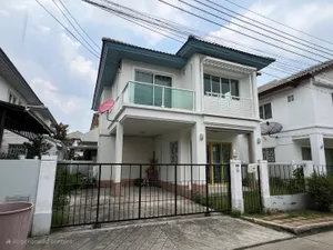 บ้านเดี่ยว 2 ชั้น ให้เช่าในหมู่บ้าน ชวนชื่นโมดัสแจ้งวัฒนะ (ถนนเลี่ยงเมืองปากเกร็ด)