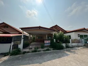 ขายบ้านเดี่ยว ชั้นเดียว หมู่บ้านรามนุช 14 บ้านฉาง ติดถนนสุขุมวิท จังหวัดระยอง