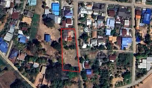 บ้านพร้อมที่ดินอยู่ในหมู่บ้าน ติดถนนเลี่ยงเมืองขอนแก่น 