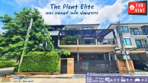 For Rent / ให้เช่า The Plant Elite Pattanakarn 38บ้านเดี่ยว 5 ห้องนอน พร้อมตกแต่ง Built-in ใกล้ทองหล่อ - เอกมัย -เพชรบุรีตัดใหม่ โทร 064-954-9619 (RBL11-53)