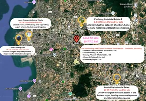 🏭 ขายที่ดินพร้อมโรงงาน ขนาดใหญ่ ทำเลศักยภาพ 16 ไร่ บ้านบึง