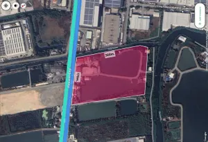 ขายที่ดิน 31-2-62 ไร่ ติดถนนเทพารักษ์ อ.บางเสาธง จ.สมุทรปราการ (ผังสีส้ม) ราคาถูกมากราคานี้หาไม่ได้แล้วแถวนี้