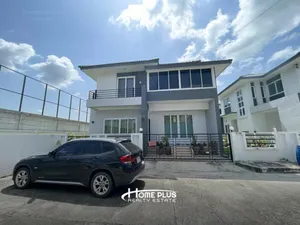 บ้านเดี่ยว 2 ชั้น หมู่บ้านเบญญาภา คาซ่า (หลังริม) วงแหวน-พระราม 9 พัฒนาชนบท 4