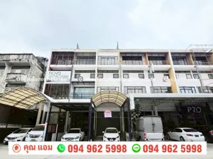 ขาย อาคารพาณิชย์ 4.5 ชั้น ติดถนนสวนผัก ตลิ่งชัน