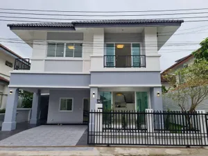 บ้านเดี่ยว renovateใหม่ 50.20 ตรว. ลาดพร้าว101แยก42 ม.วาสินี กทม ใกล้รถไฟฟ้า
