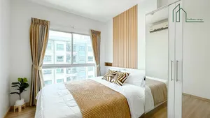 คอนโด เดอะ คิทท์ ลำลูกกา คลอง 2 ห้องรีโนเวทใหม่พร้อม Built-in มีเฟอร์ให้ ห้องสวยมาก พร้อมเข้าอยู่
