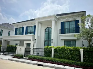 ขาย ให้เช่า บ้านเดี่ยว 2 ชั้น เศรษฐสิริ บางนา กม.10(แสนสิริ) สไตล์ Georgian 310 ตร.ม.