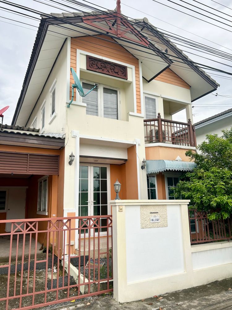 บ้านว่างให้เช่า ฟ้าปิยรมย์ ลำลูกกา คลอง 6(เฟส7)🛌 3 ห้องนอน 🚻 2 ❄️แอร์, ภาพที่ 4