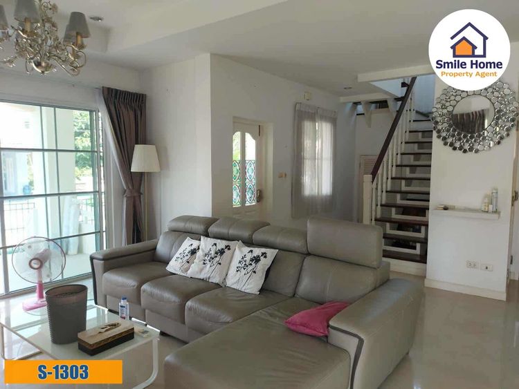 ขายบ้านเดี่ยว มัณฑนา อ่อนนุช วงแหวน (สุขาภิบาล 2 ) บ้านพร้อมอยู่จาก &, ภาพที่ 4