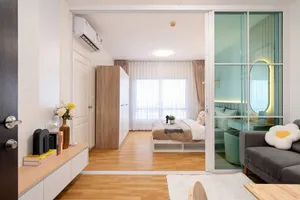 Call : 095-456-4655 The Tree Condo Ladprao ใกล้รถไฟฟ้าสีเหลือง โชคชัย 4 ขนาด 29.11 ตารางเมตร 1 ห้องนอน ชั้น7 ตึกB ตกแต่งครบ