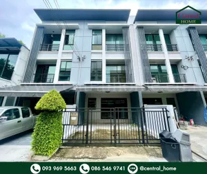 ทาวน์โฮม 3 ชั้น บ้านกลางเมือง รัตนาธิเบศร์ รีโนเวทใหม่ พร้อมอยู่