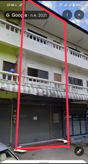 อาคารพาณิชย์ใจกลางเมืองเชียงแสน3 ชั้น