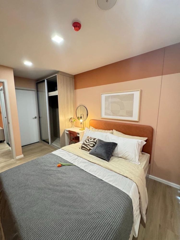 ขาย/เช่า คอนโด Atmoz flow minburi ชั้น 8 ห้องมุม ตกแต่งสไตล์รีสอร์ท MRT, ภาพที่ 4
