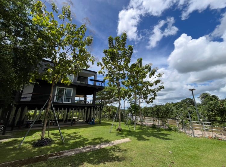 ขายที่ดินติดแม่น้ำแควน้อย จ.กาญจนบุรี 🏘️ พร้อมบ้านใหม่ 2 หลัง 1 หลัง, ภาพที่ 4