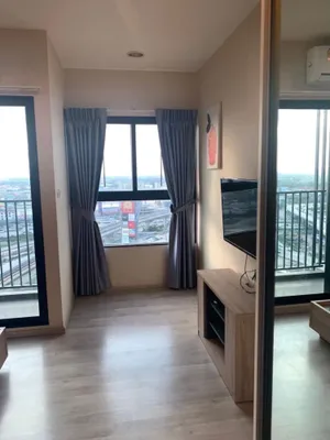 ขาย Plum Condo Central Station เฟส 2 ชั้น 20 พร้อมเข้าอยู่ ทำเลดี ใกล้ MRT สามแยกบางใหญ่