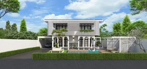บ้านเดี่ยวพร้อมสระว่ายน้ำ & สวนส่วนตัว รีโนเวทใหม่พร้อมอยู่ เนื้อที่ 100 ตร.วา