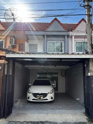 ทาวน์เฮ้าส์ ป.ผาสุขนิเวศน์ บางบัวทอง ใกล้ถนนใหญ่มาก บ้านสวย