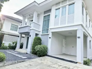 ให้เช่าบ้านเดี่ยว 2 ชั้น หมู่บ้านพฤกษาวิลเลจ เดอะซีซัน ร่มเกล้า ลาดกระบัง พร้อมเฟอร์นิเจอร์ ใกล้สนามบินสุวรรณภูมิ