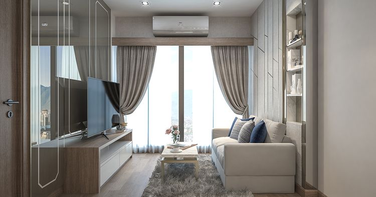 1 Bedroom Plus ในโครงการ แอสตร้า สกายริเวอร์, ภาพที่ 4