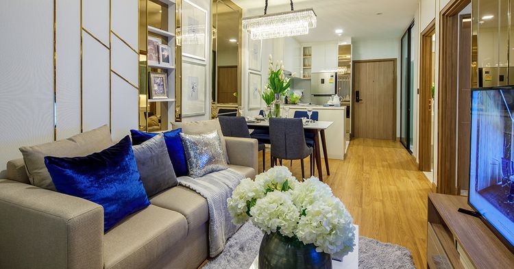 1 Bedroom Plus Garden ในโครงการ แอสตร้า สกายริเวอร์, ภาพที่ 4