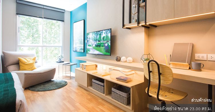 Studio ในโครงการ ลุมพินี วิลล์ แจ้งวัฒนะ 10, ภาพที่ 4