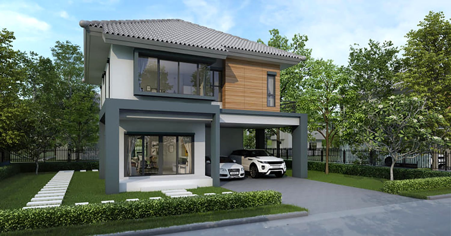 บ้านเดี่ยวสองชั้น ในโครงการ เดอะโซเชียลพลัส, ภาพที่ 4