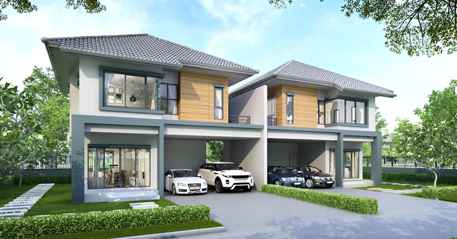 บ้านแฝดสองชั้น ในโครงการ เดอะโซเชียลพลัส, ภาพที่ 4
