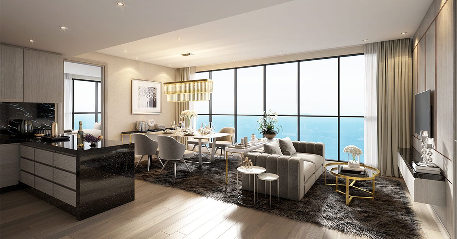 2 Bedroom ในโครงการ เดอะ พาโนล่า พัทยา, ภาพที่ 4